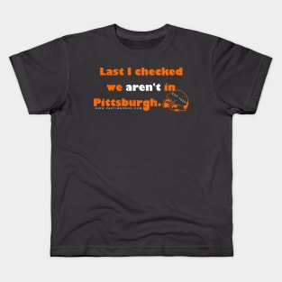 Cleveland Browns Pittsburgh Steelers Rivalry Kids T-Shirt